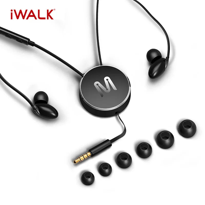 iWalk Necklace Style Handfree Earphone - Tashqila iWalk Necklace Style Handfree Earphone - Tashqila
